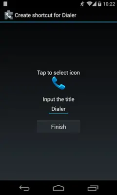 exDialer Shortcut Plugin android App screenshot 0